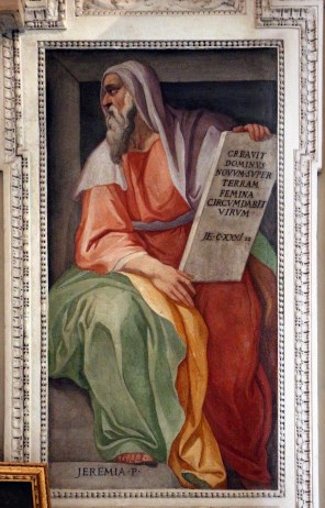 예언자 예레미야_by Giovanni Battista Ricci and Cristoforo Greppi_photo by Sailko_in the Church of San Francesco a Ripa in Rome_Italy.jpg